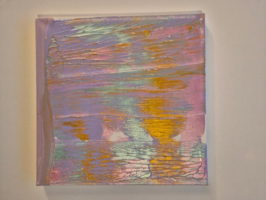 Himmelflukt - Akrylmaleri i størrelse 30x30 cm