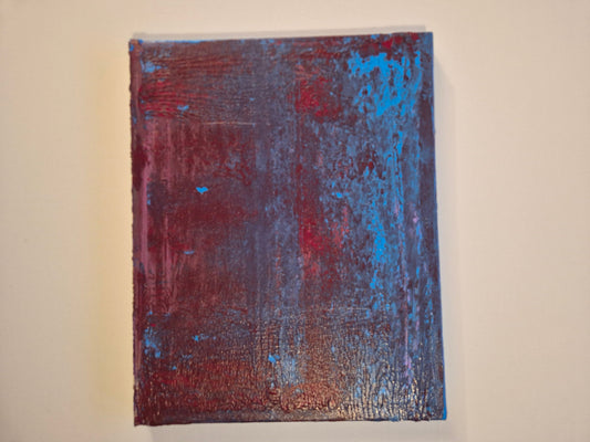 Spenning og ro - Akrylmaleri i størrelse 24 x 30 cm