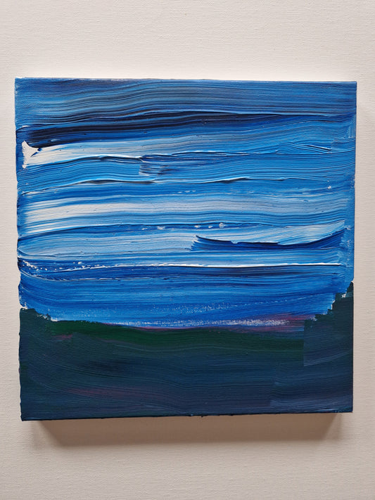 Frost - Akrylmaleri størrelse 30x30 cm